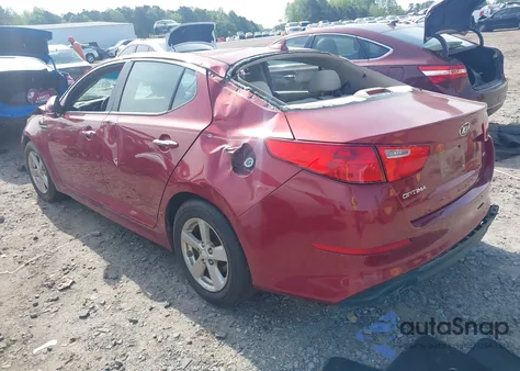2015 Kia Optima Lx from USA, damaged, VIN 5XXGM4A75FG503066